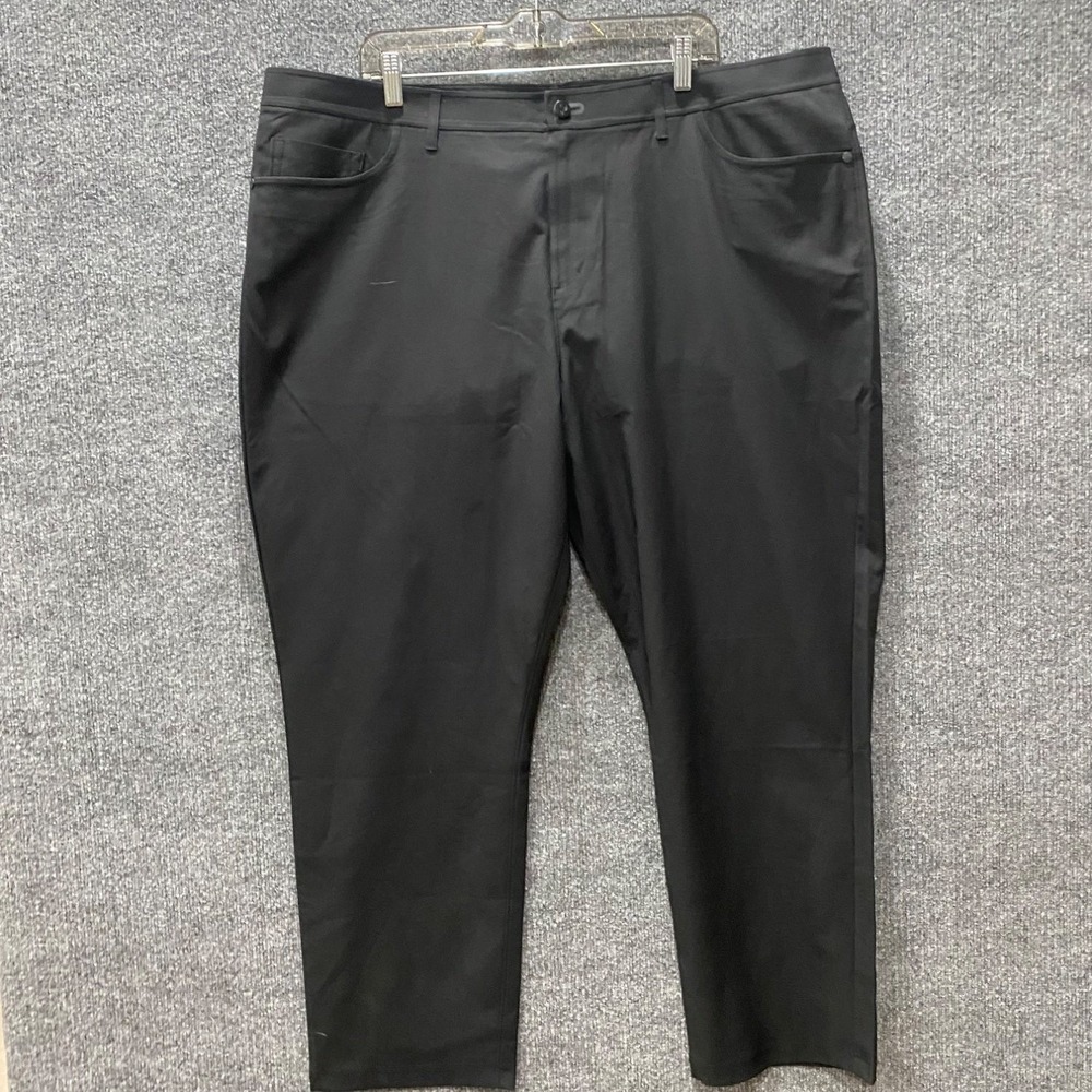 Public Rec All Day Every Day Mens 44x28 Black Chino Straight Leg Pants